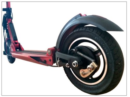 Alternative view of Kit de freno trasero y Rueda hinchable para patinete eléctrico E-twow
