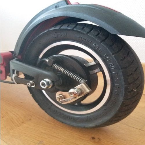 Kit de freno trasero y Rueda hinchable para patinete eléctrico E-twow